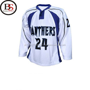 Camisetas de hockey sobre hielo Camiseta de hockey personalizada Bordado de sublimación dorada Unisex OEM Personalizado Anti Technics Logo Style Time Knights - Product Image 3