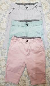 Shorts d'été pour garçons du Bangladesh avec trois couleurs de surplus de coton et de Spandex Lot d'expédition annulé/Stock de vêtements - Product Image 2