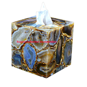 Boîte de papier de soie en or rose en vente Design métallique personnalisé - Product Image 3