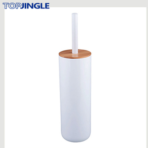 Brosse de toilette et support en acier inoxydable noir mat fini avec supports de rangement et supports - Product Image 6