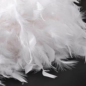 Hot Sale <strong>Feather</strong> Ceiling Pendant Light Shade <strong>White</strong> <strong>Lampshade</strong> for Floor Lamp and Table Lamp Shade Living Room Bedroom Dining Room - Product Image 6