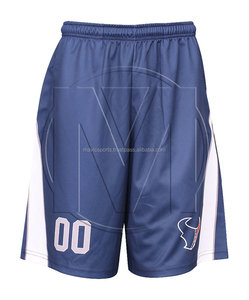 Shorts de lacrosse personnalisés sublimés, 100 % polyester, respirants et légers - Product Image 1