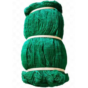 Top Selling "Smart" PE Fishing Net Philippines Polyethylene Twisted Knotted Net Premium Green Color Fishing Nets Agriculture Net