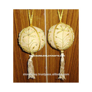 Hand Embroidery Decorative Christmas Ornament Item - Product Image 1