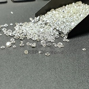 ธรรมชาติ VVS ความบริสุทธิ์0.13ถึง0.18กะรัต F G สีเพชรขัดหลวม Melee สีขาวรอบตัดเพชรผสมพัสดุจำนวนมาก - Product Image 5