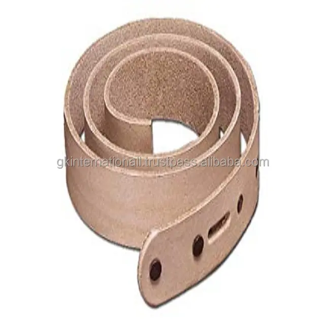 Leather Belt Blanks with Snaps