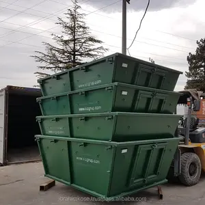 Australia type Skip bin Container 6 m3 Skip bin New zealand