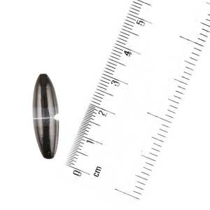 Cuentas de joyería de barril ovalado de cristal suelto opaco con patrón ahumado blanco pintado a mano negro (paquete de 12 - Product Image 1