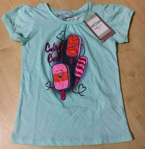 Branded Label Girls <b>Mixed</b> Size Spring T-Shirt Printed in Bangladesh for Children 2-8 Years Model Garments Stocklot - Product Image 3