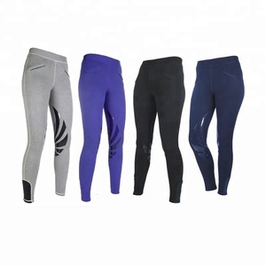 Custom Size <b>Leather</b> Equestrian Breeches Wholesale Price Silicon Riding Tights Manufactured by Supplier - Product Image 1