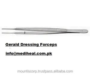Gerald Dressing Forceps 15.5cm surgical stainless steel reusable autoclavable