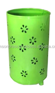 Bougeoir votif classique de haute qualité en métal violet finitions métal fer bougeoir votif décoration de la maison - Product Image 4