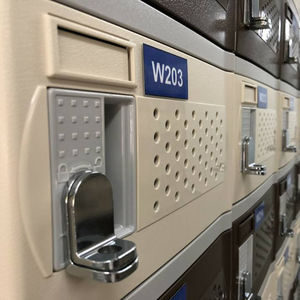 ABS Plastic Worker Employee Mini Padlock Locker - Product Image 1