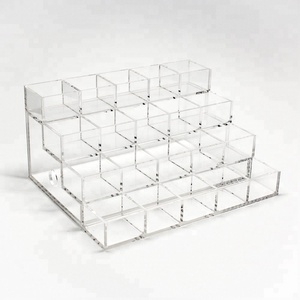 Organizador de Maquillaje y Esmalte de Uñas Rectangular de Plástico Moderno, Ecológico, Multifuncional, Se Aceptan Tamaños Personalizados - Product Image 1