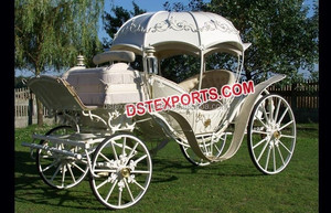 Chariot cendrillon à motif animal de compagnie, pêche citrouille, pour mariage, à thème de mariage - Product Image 4