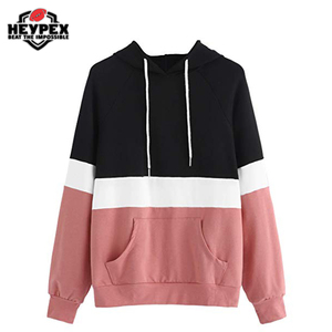 Women's Plus Size Casual Over-sized <b>Hoodies</b> Sweatshirts Breathable Hooded Collar Plain Dyed <b>Fleece</b> for Teenagers Winter Season - Product Image 3
