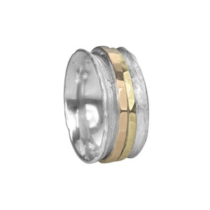 Handmade women fashion jewelry 925 sterling silver jewelry wholesale <b>spinner</b> <b>ring</b> - Product Image 1