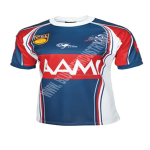 Camiseta de Rugby Sublimada Personalizada de Alta Calidad, Ropa Deportiva Personalizada con Nombre | |   Número y Diseño - Product Image 3