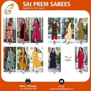เสื้อ Kurti ปักแขนยาว - Product Image 6
