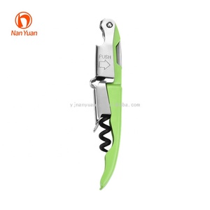ที่เปิดขวดไวน์แบบมือหมุนโลหะสีแดง <span class=keywords><strong>Nan</strong></span> <span class=keywords><strong>Yuan</strong></span> S205 ODM อุปกรณ์เสริมบาร์ ราคาขายส่ง - Product Image 4