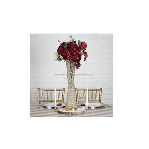 Florero de aluminio para boda, jarrón de flores de nuevo diseño, precio al por mayor, maceta de flores - Product Image 4