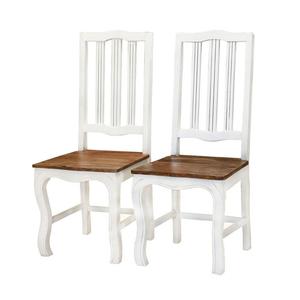 Silla de comedor de madera de diseño moderno Shabby Chic con altura ajustable para muebles de oficina en casa - Product Image 2
