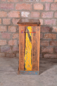 Meubles uniques en bois massif récupéré, designs de petits meubles vintage en gros - Product Image 4