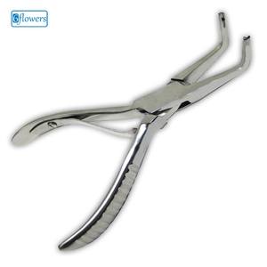 Pince de maintien de perles Pince professionnelle de fabrication de bijoux en acier inoxydable avec ressort unique - Product Image 1