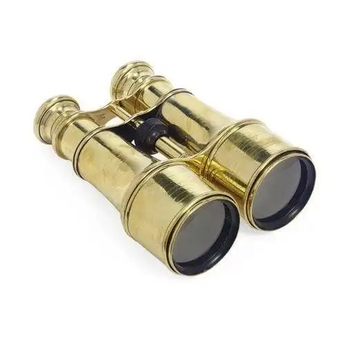 Brass antique metal nautical binocular