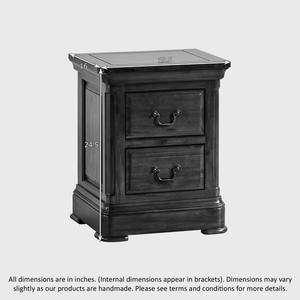 Table de chevet en bois d'acacia massif Maison Salon Designer Classique Meilleure Qualité Collection Prix de Gros Meubles - Product Image 4