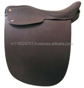 Silla de Montar de Cuero Genuino Teñido a la Antigua Lane Fox, Estilo Occidental, Ligera, Cómoda y Duradera, Marrón Texturizado, de Gran Venta - Product Image 1
