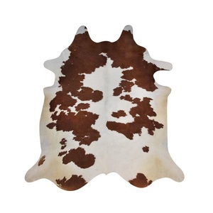 Mejor venta alfombra de piel de vaca Natural-alfombras elegido Natural pieles de vaca HDE-0058 - Product Image 1