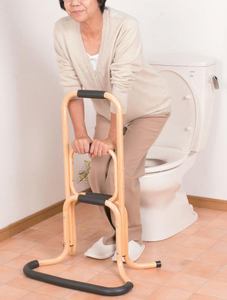 Soporte de movilidad para dispositivo de asistencia, pasamanos de inodoro - Product Image 6