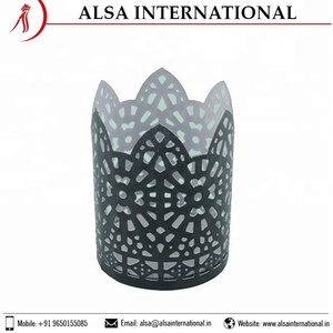 Bougeoir en métal sur pied de la meilleure qualité vente en gros pour Noël anniversaire grand exportateur autres bougeoirs lanternes - Product Image 5