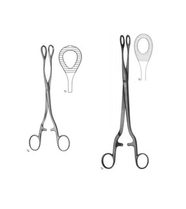 Noto Uterine Polypus Forceps Alta calidad 27cm Instrumentos de ginecología Calidad alemana Mahersi - Product Image 2