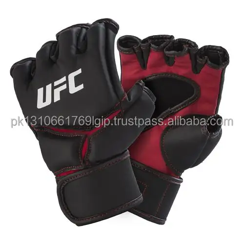 mma gloves,Gym MMA Training real leather or PU Leather Boxing mma Gloves DG-2004