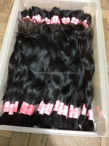Extensions de cheveux humains brésiliens vierges couleur naturelle, vente en gros, qualité 7a, non traités, couleur naturelle, vente en gros - Product Image 5