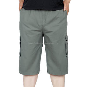 Short d'entraînement d'été personnalisé de haute qualité en coton Fitness Jogger Casual Athletic Style Breathable Waterproof Print French Cargo - Product Image 1