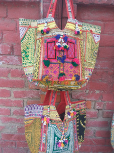Vintage Boho Bohemio Hombro Banjara Bordado Bolsa de la compra al por mayor - Product Image 3