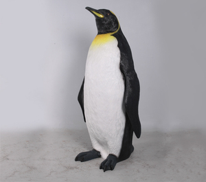 Aquarium Decoration Fiberglass Polysein Madagascar <strong>Penguin</strong> <strong>Sculpture</strong>