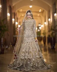 가장 아름다운 파키스탄 웨딩 신부 드레스 2022