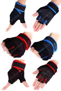 Venta al por mayor Gimnasio Fitness Guantes de levantamiento de pesas Entrenamiento deportivo Culturismo Entrenamiento de peso pesado Muñequera Guantes de ejercicio - Product Image 6