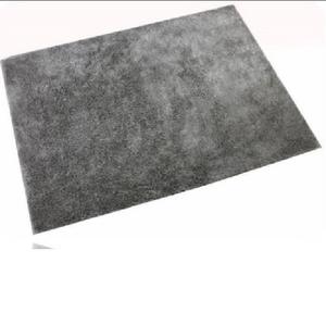 New <b>Grey</b> Color Polyester Shaggy Super Soft High Pile With Carpet Backing <b>Rugs</b> & Carpets - Product Image 1