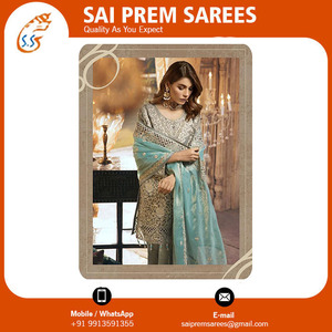 ผ้าฝ้าย100% ปากีสถานส้อมสไตล์ชุดสตรี - Product Image 2