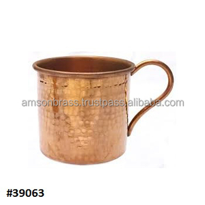 Ensemble de 4 Cuivre Tasse Restaurant Utilisé Cuivre Tasse Mint Julep Tasse - Product Image 2