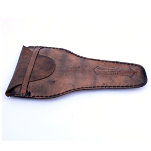 แว่นขยายวิทยาศาสตร์ทองเหลืองสไตล์โบราณ เลนส์โลหะ พร้อมซองหนัง ของขวัญแปลกใหม่ - Product Image 6