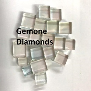 Fabricante de moissanita en bruto que hace moissanita suelta o joyería sintética (creada en laboratorio) diamantes de piedras preciosas de color blanco DEF GD397