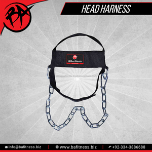 Arnés Profesional para Levantamiento de Pesas, Envolturas PARA LA Cabeza y el Cuello, Ajuste Cruzado, Entrenamiento de Potencia para Gimnasio - Product Image 4