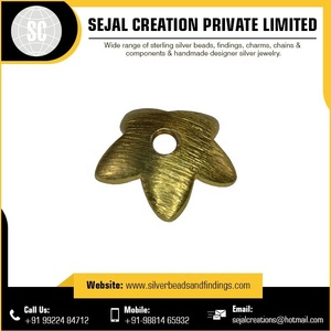 10MM <b>Plain</b> <b>Cap</b> Gold Plated Sterling Silver - Product Image 4