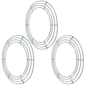 Couronne en métal galvanisé pour porte d'entrée ou mur, Meta - Product Image 3